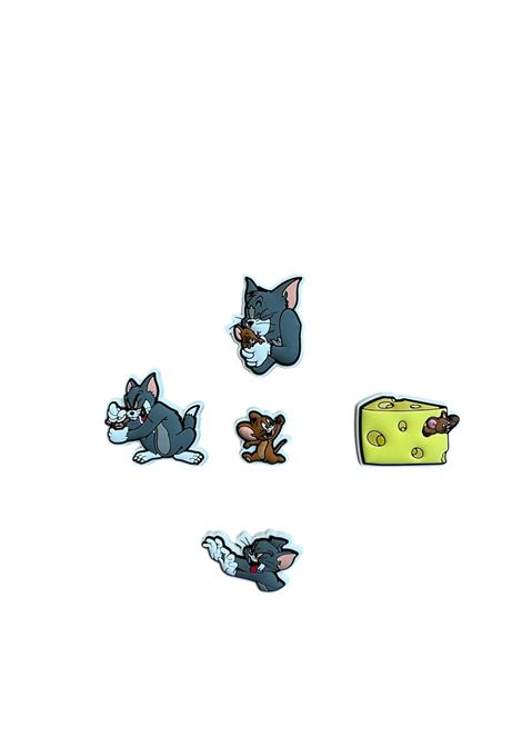 Jibbitz Charms CROCS | 4978 JIBTOM & JERRY 5PCK